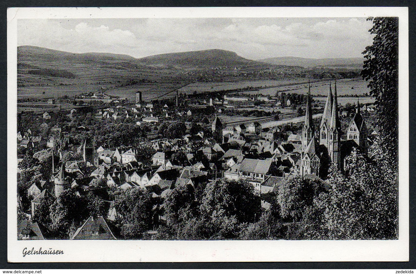 9456 - Alte Ansichtskarte - Gelnhausen - Gel 1955 - Schöning - Gelnhausen