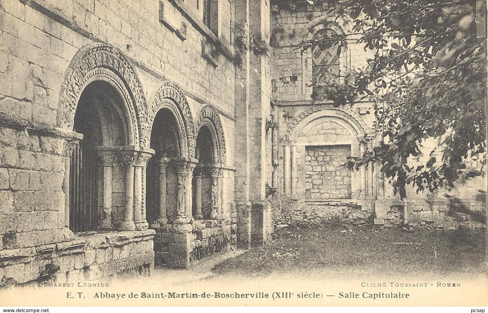 Abbaye De Saint Martin De Boscherville (XIIIè Siècle) - Salle Capitulaire - Saint-Martin-de-Boscherville