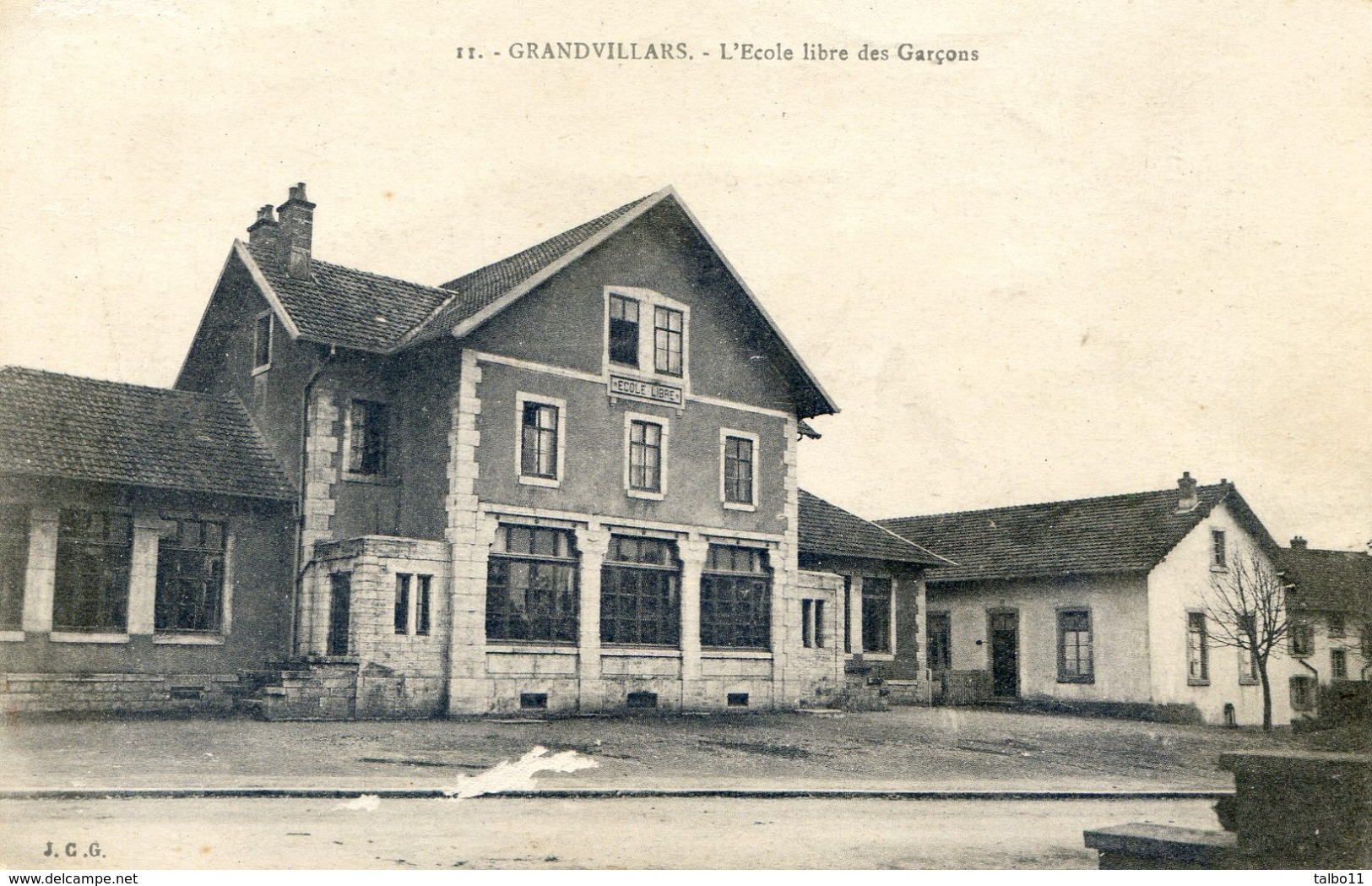 Grandvillars - L'Ecole Libre Des Garcons - Grandvillars