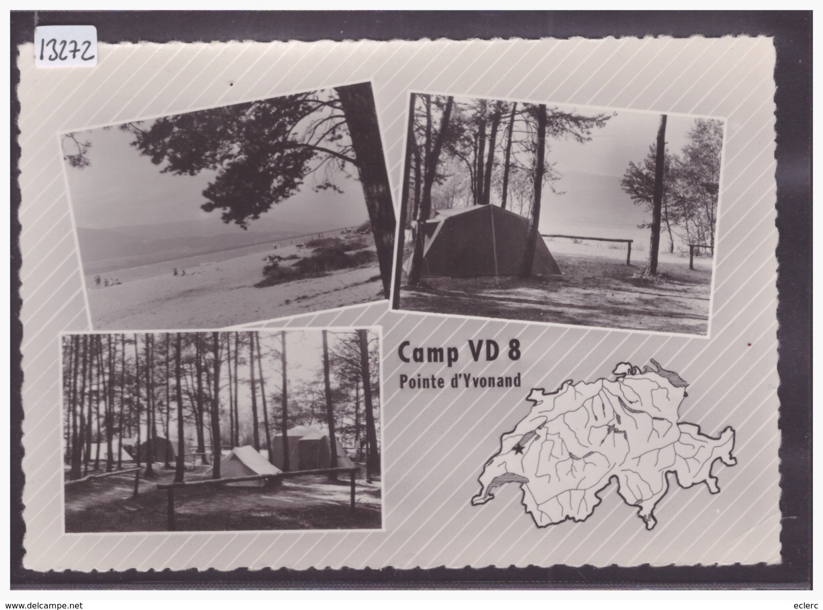 FORMAT 10x15 Cm - DISTRICT D'YVERDON - YVONAND - CAMPING VD 8 - TB - Yvonand