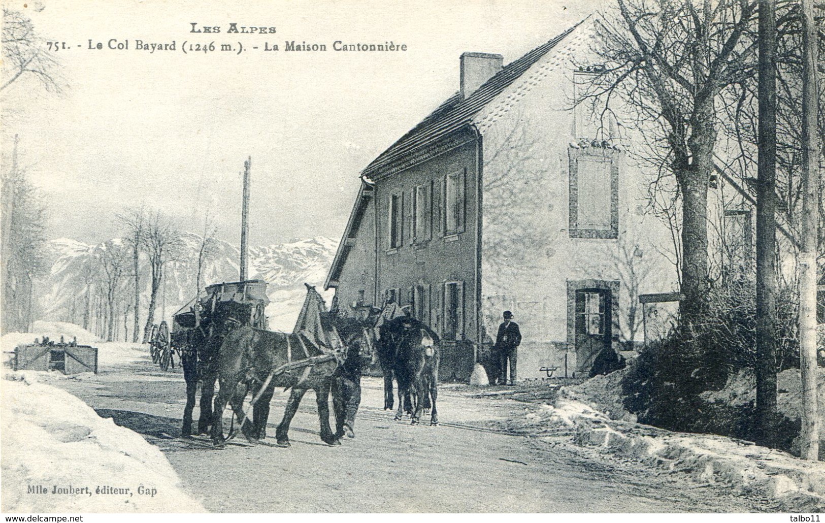 Le Col De Bayard - Maison Cantonnière - Autres & Non Classés