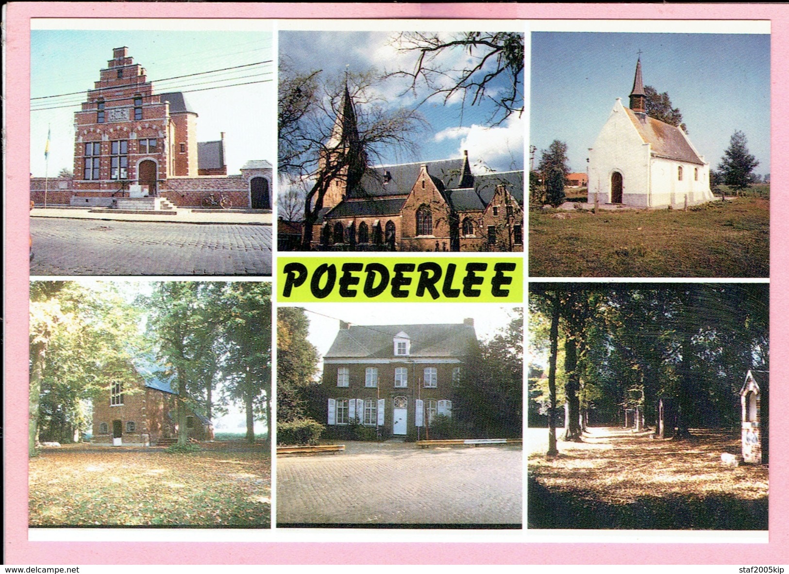 POEDERLEE - 6 Zichtenkaart - Lille