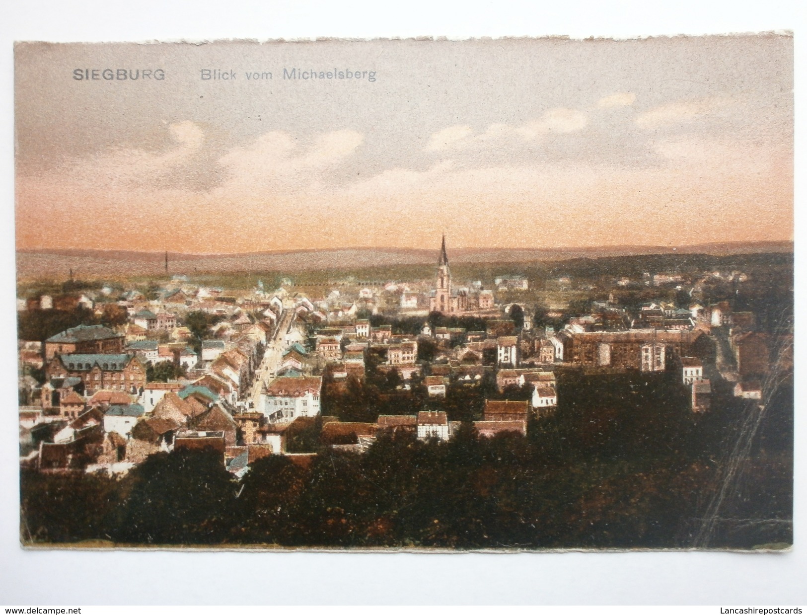 Postcard Siegburg Blick Vom Michaelsberg Heiss & Co Coln Lindenthal My Ref B1520 - Siegburg