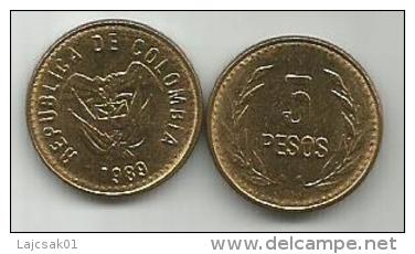 Colombia 5 Pesos 1989. High Grade - Colombie