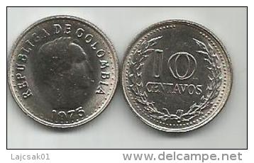 Colombia 10 Centavos 1975. - Kolumbien