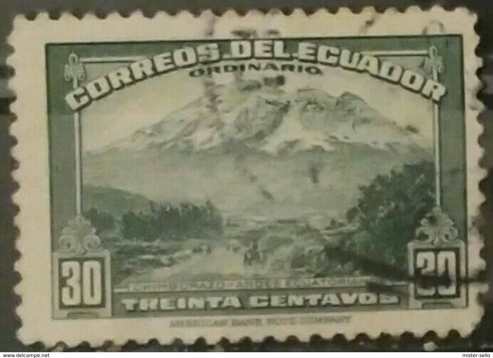 ECUADOR. USADO - USED. - Ecuador