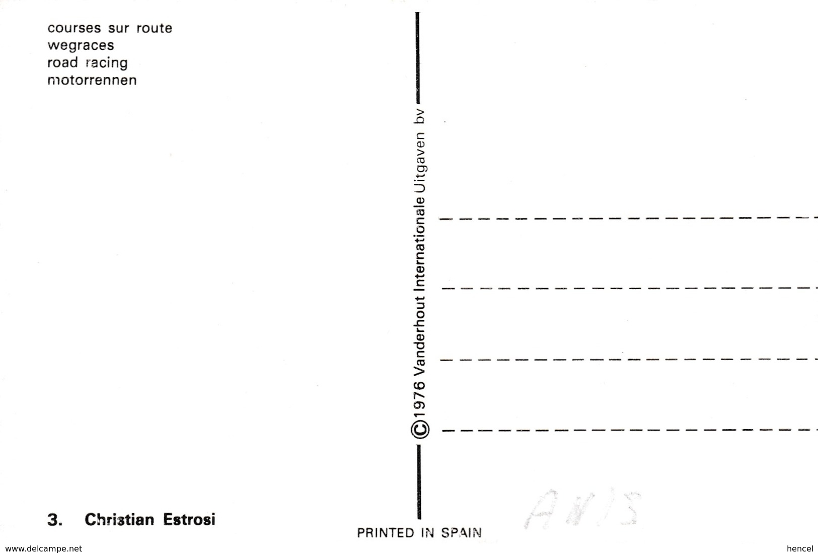 COURSE MOTO Sur ROUTE ( Christian Estrosi ) - Motorcycle Sport