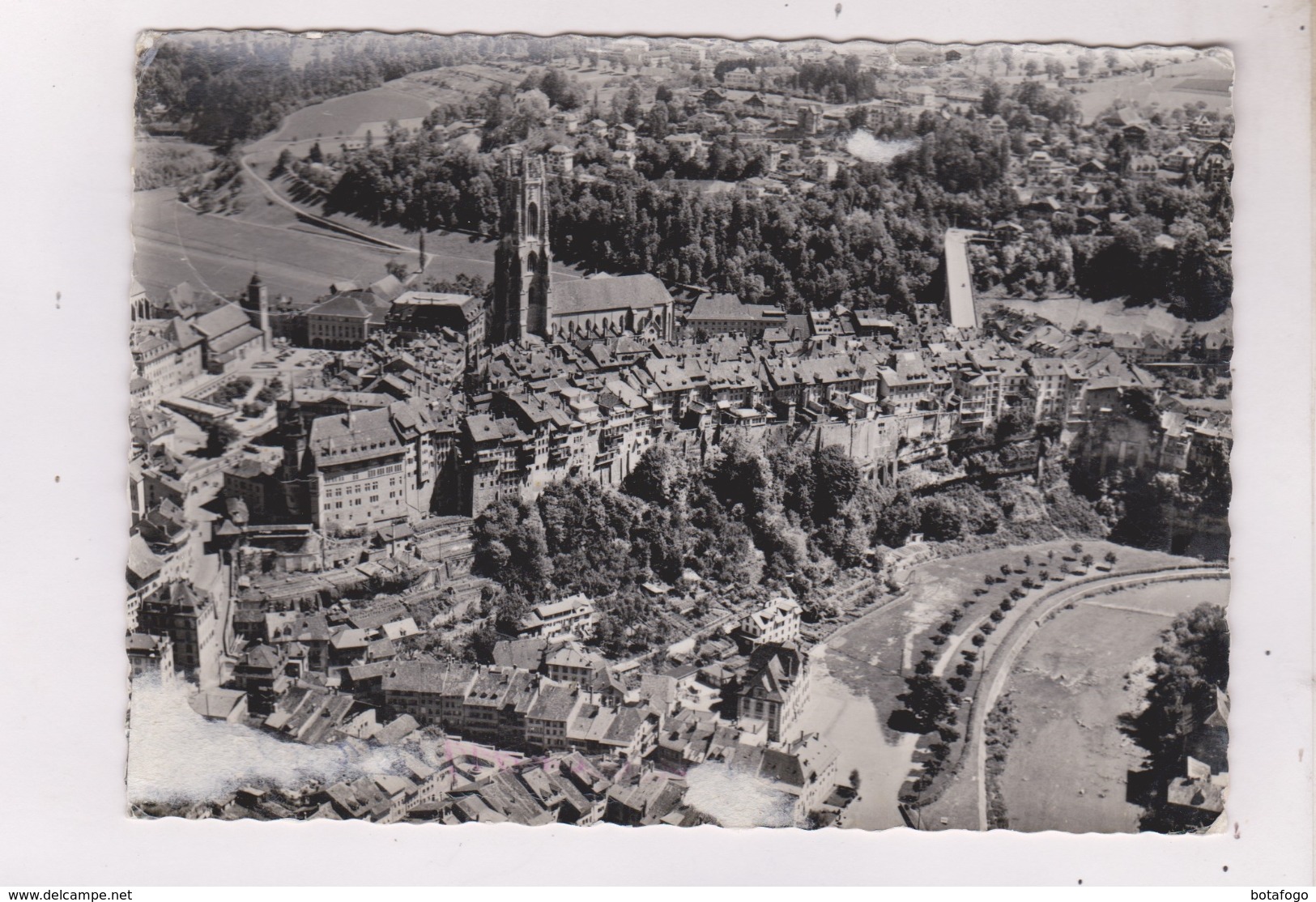 CPM PHOTO FRIBOURG (voir Timbre) - Fribourg