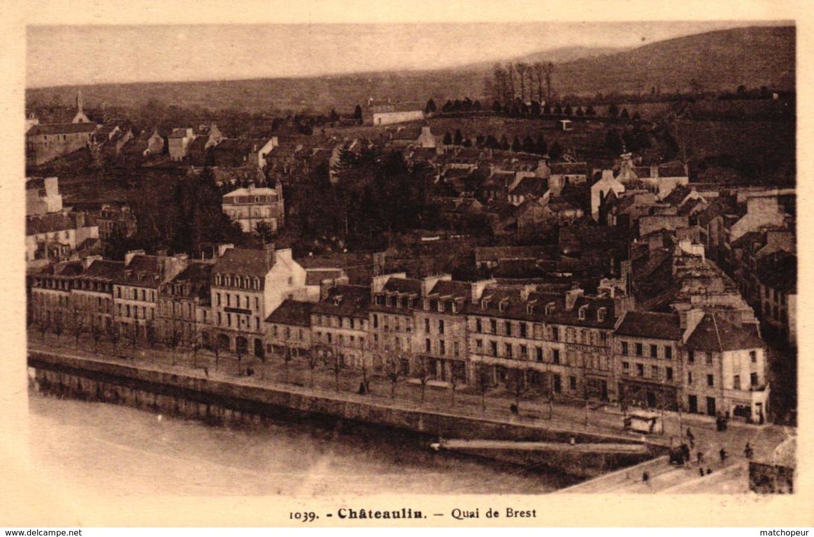 CHATEAULIN -29- QUAI DE BREST - Châteaulin