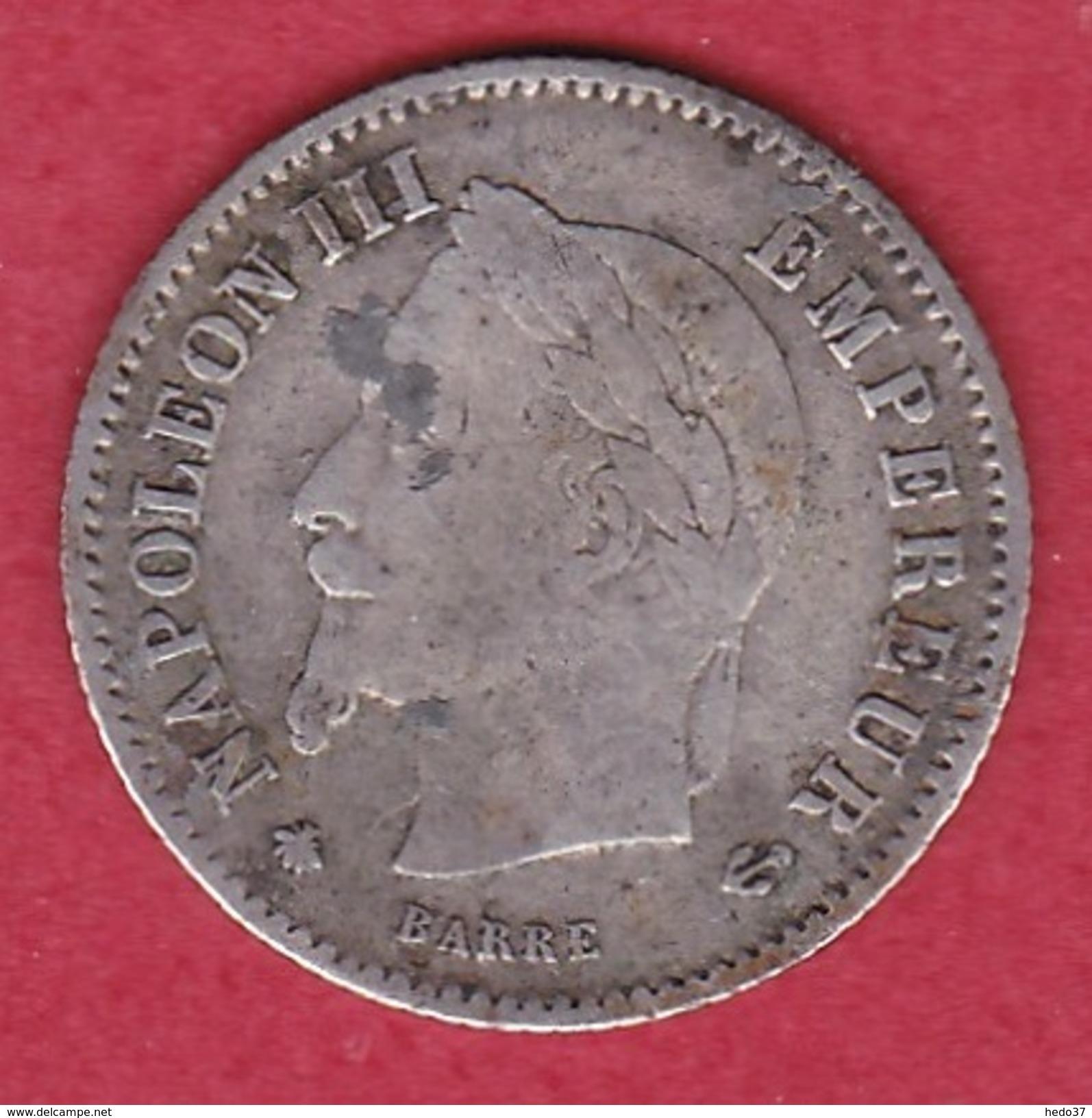 France 20 Centimes Napoléon III Tête Laurée 1867 A - Other & Unclassified