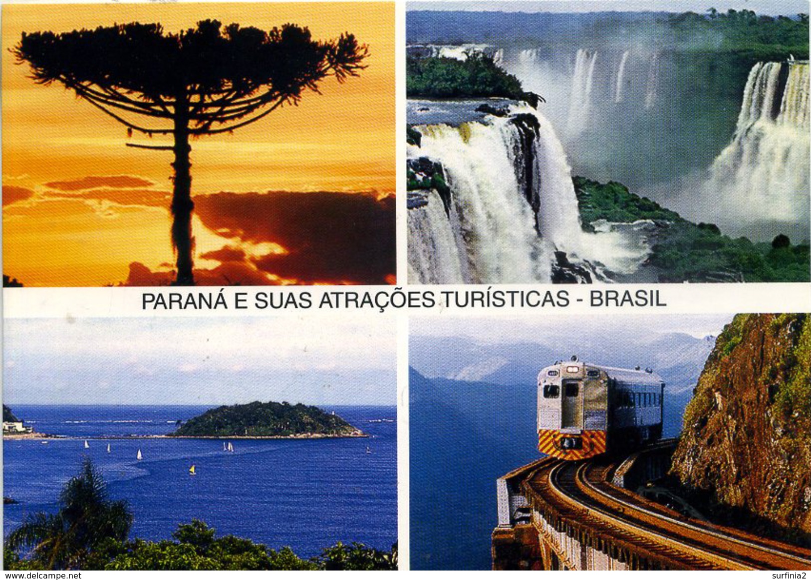 BRAZIL - 13 POSTCARDS - MANY CURITIBA
