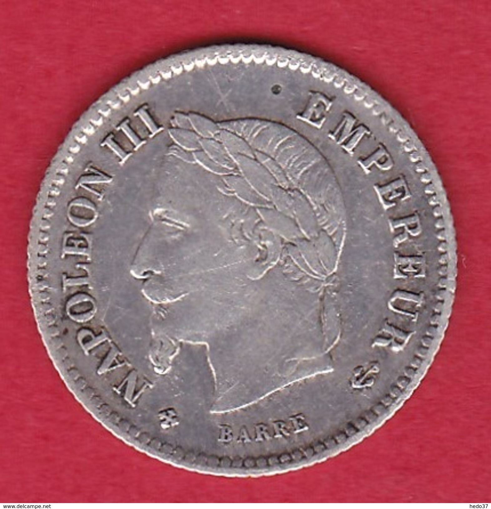 France 20 Centimes Napoléon III Tête Laurée 1867 BB - 20 Centimes