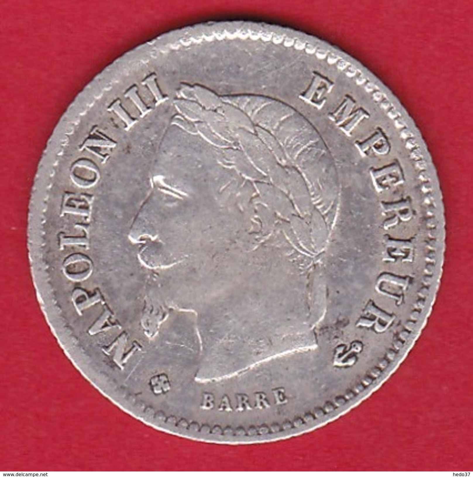 France 20 Centimes Napoléon III Tête Laurée 1867 BB - 20 Centimes