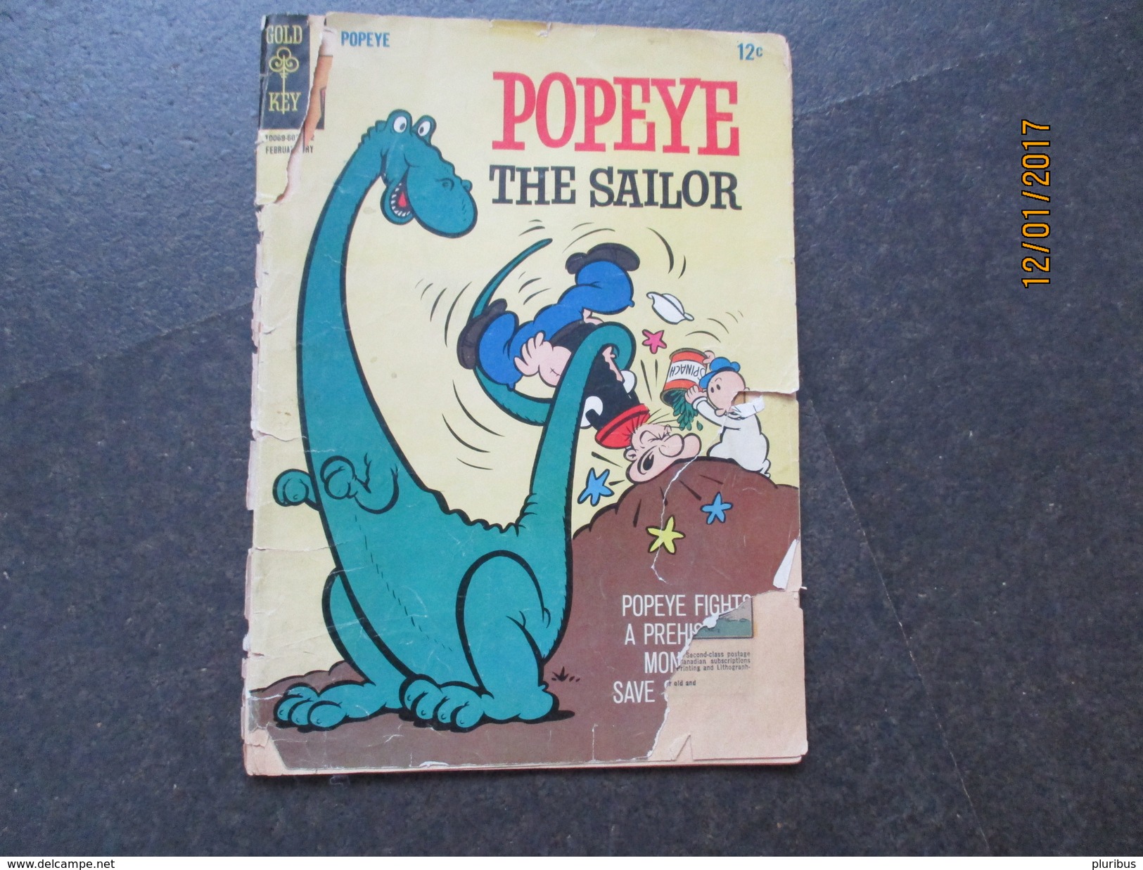 POPEYE THE SAILOR , GOLD KEY ,  ,0 - 1950-Now