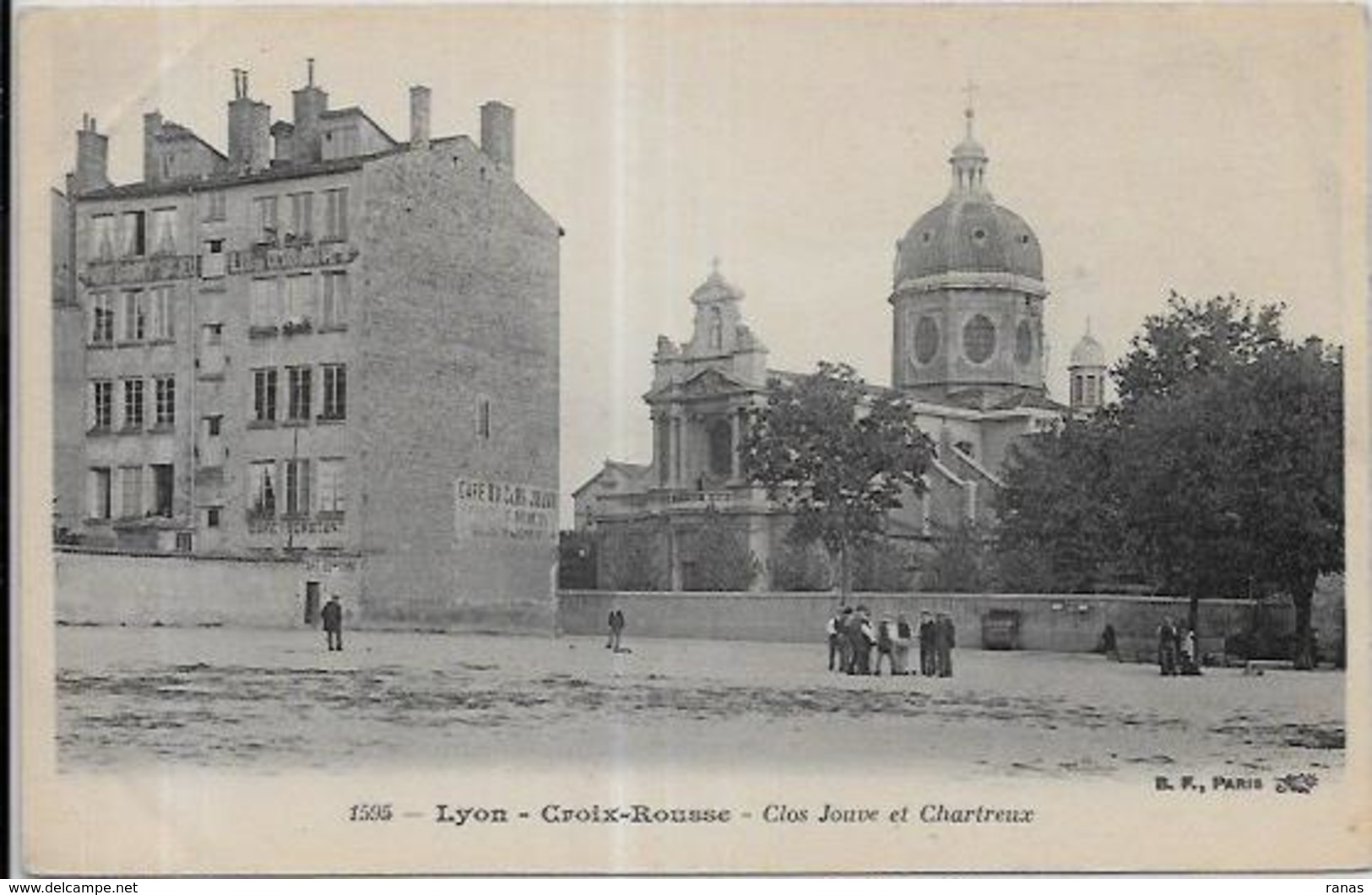 CPA Pétanque Jeu De Boules Fanny Lyon Croix Rousse Non Circulé - Boule/Pétanque