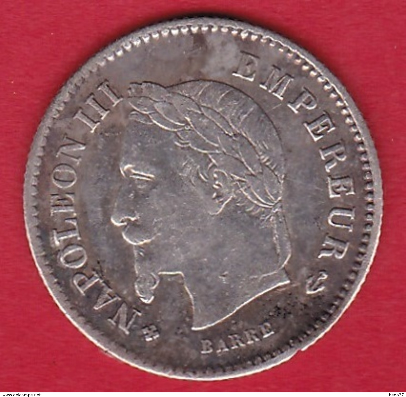 France 20 Centimes Napoléon III Tête Laurée 1867 BB - 20 Centimes