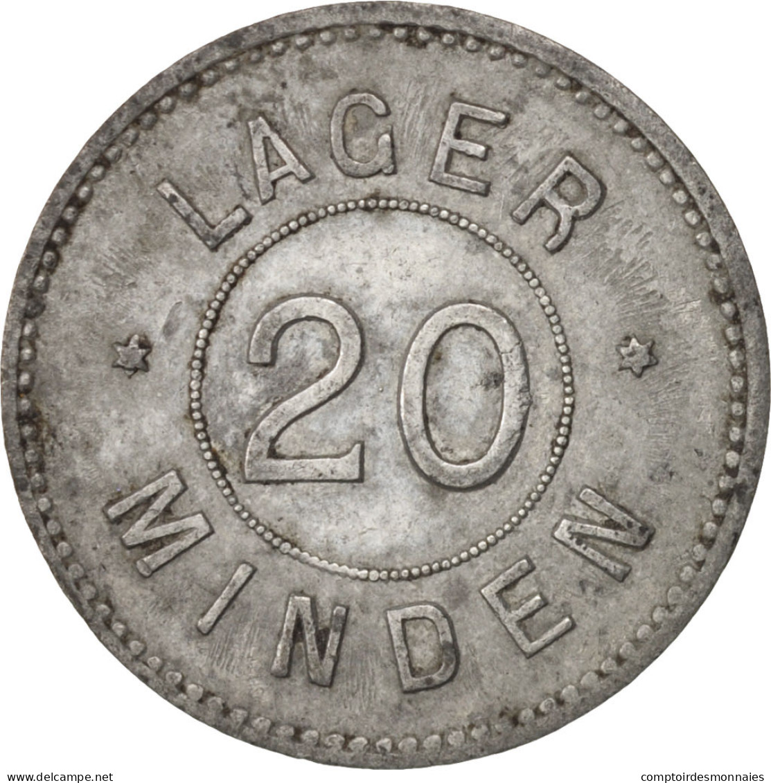 Monnaie, Allemagne, 20 Pfennig, TTB, Zinc - Monetary/Of Necessity