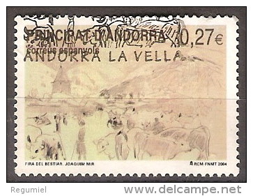 Andorra U 315 (o) Primer Día. Dibujo, 2004 - Used Stamps