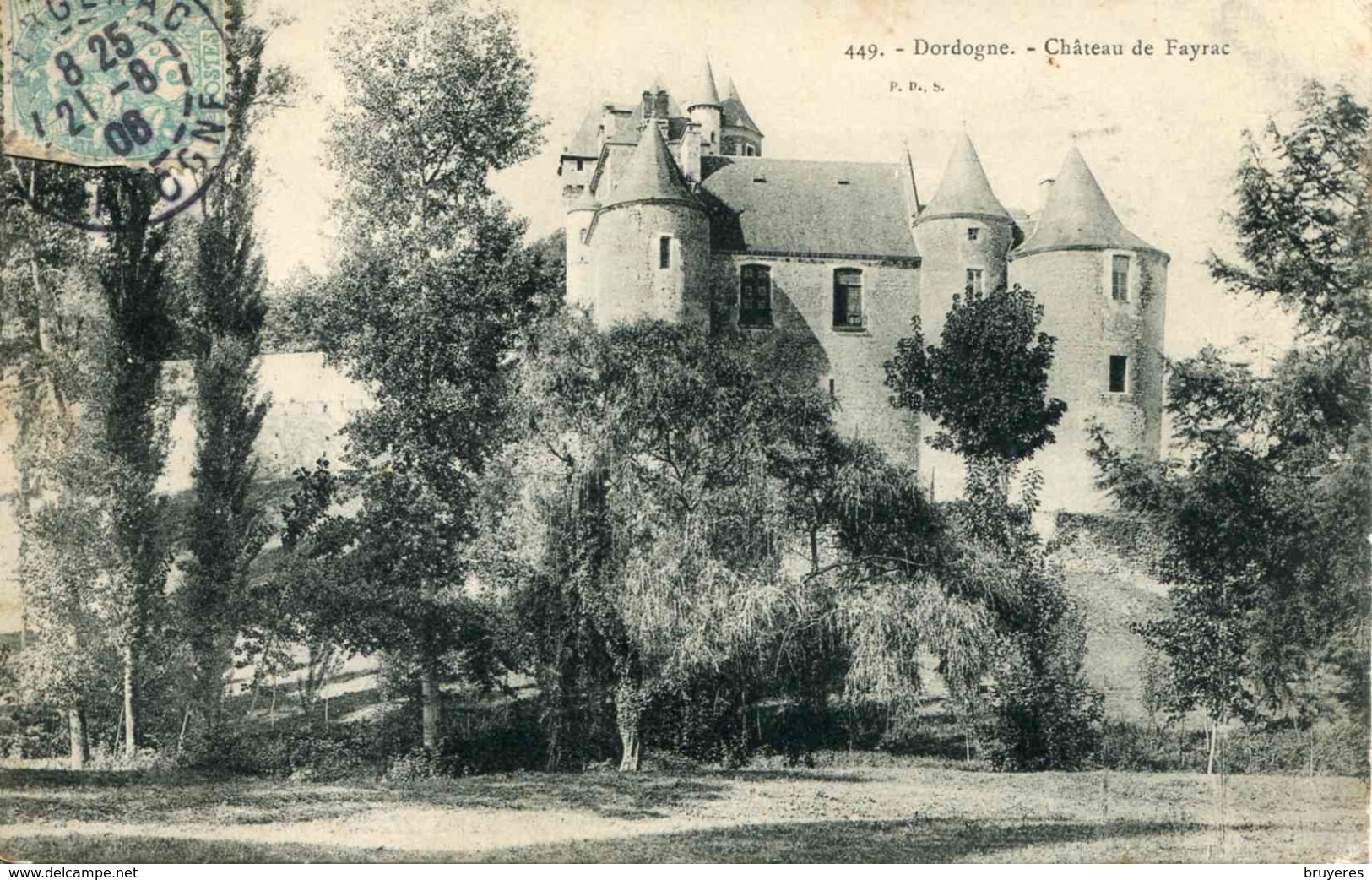 449 - CHÂTEAU DE FAYRAC (date 1908) - Autres & Non Classés