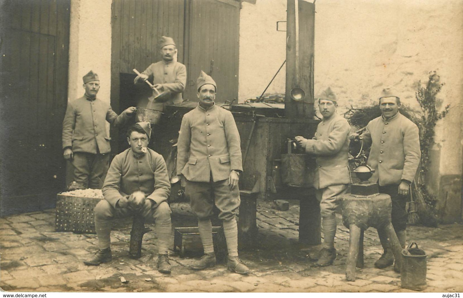 Militaria - Militaires - Régiments - Régiment - Carte Photo - état - Régiments