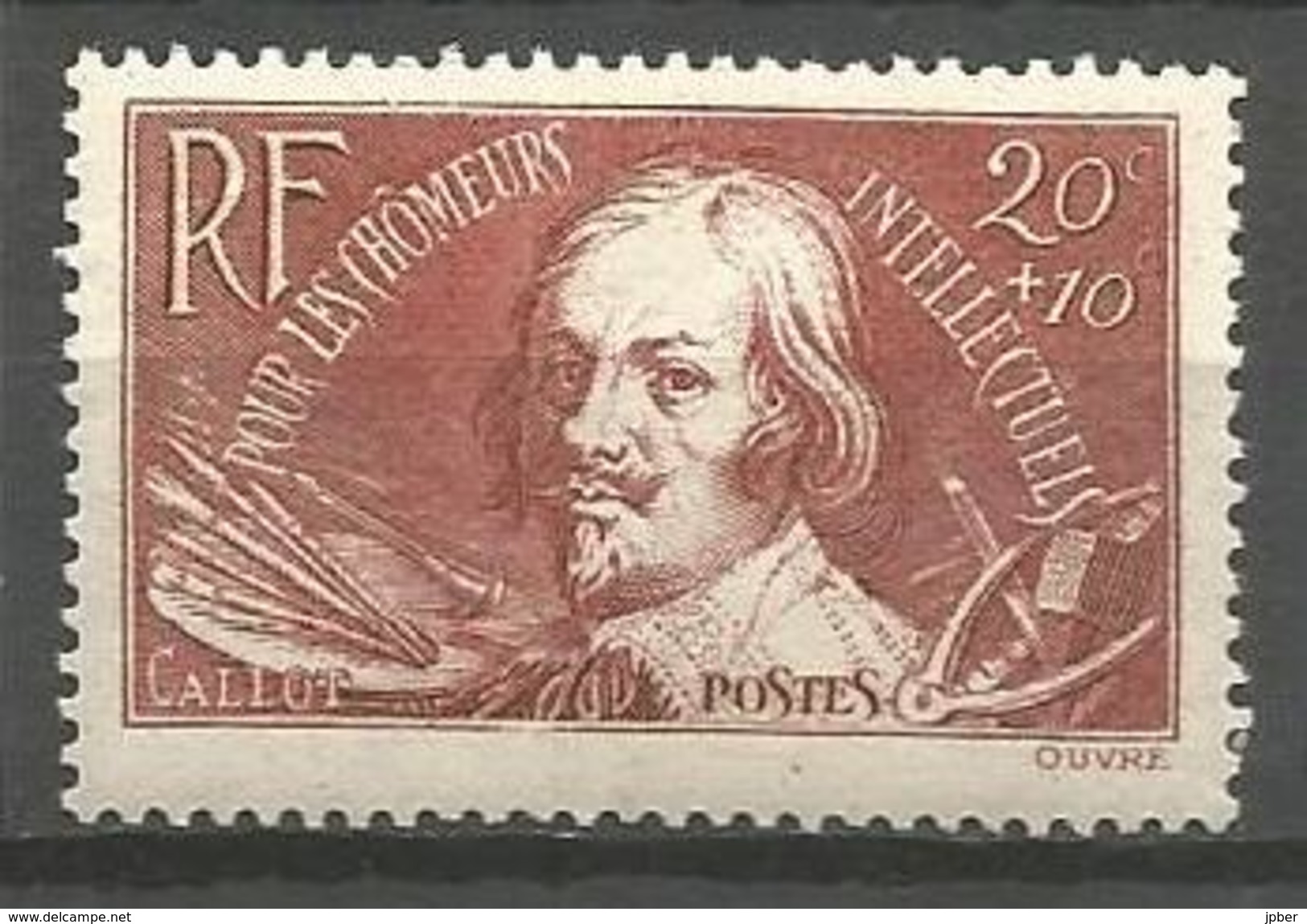 France - F1/315 - N°330 * - Jacques Callot - - Unused Stamps