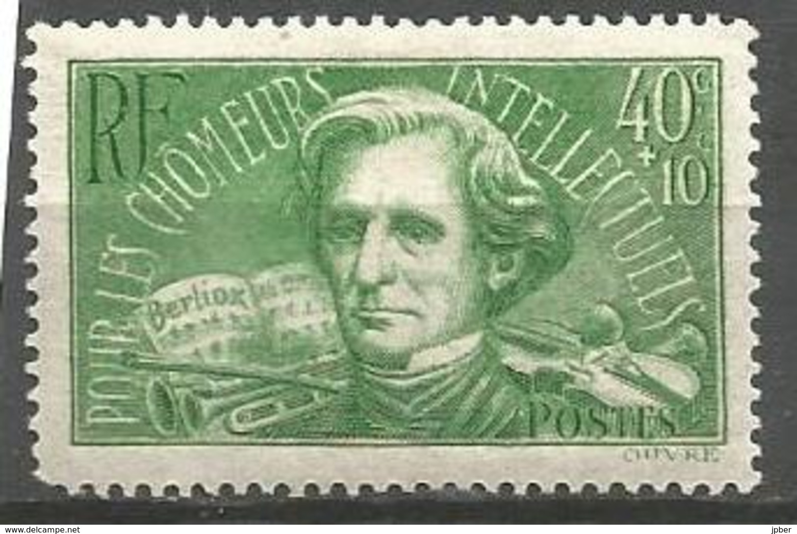 France - F1/316 - N°331 * - Louis-Hector Berlioz - Unused Stamps