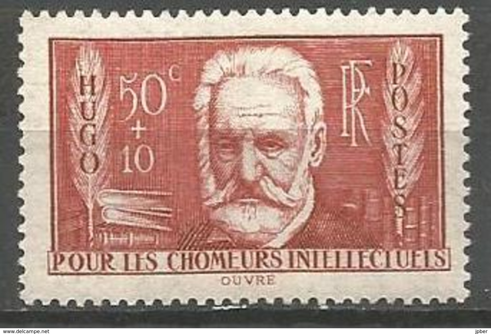 France - F1/317 - N°332 * - Victor Hugo - Unused Stamps