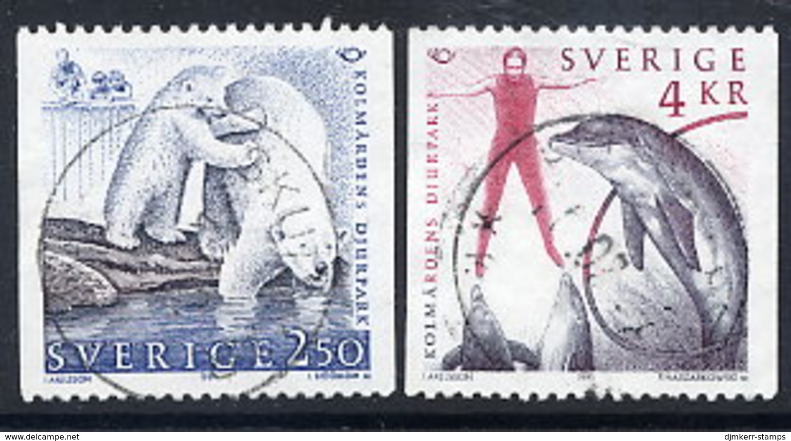 SWEDEN 1991 Nordic Countries; Tourism  Used  Michel 1666-67 - Used Stamps