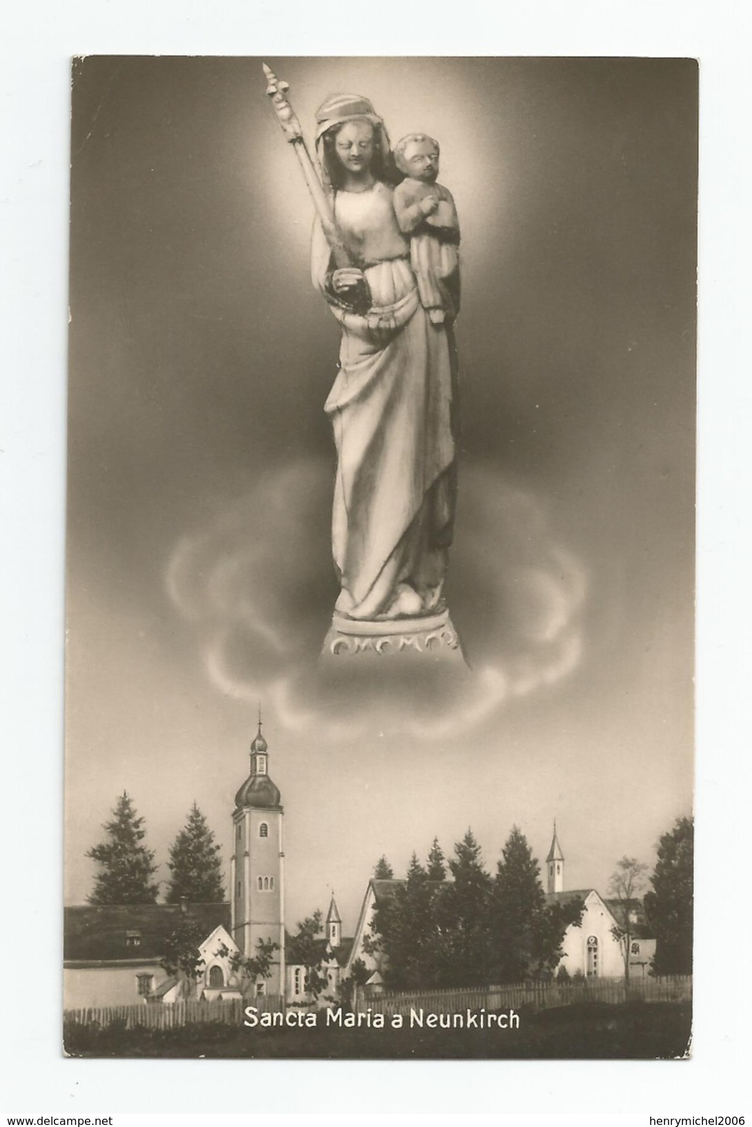 67 - Bas Rhin - Santa Maria A Neunkirch Carte Photo - Sonstige & Ohne Zuordnung