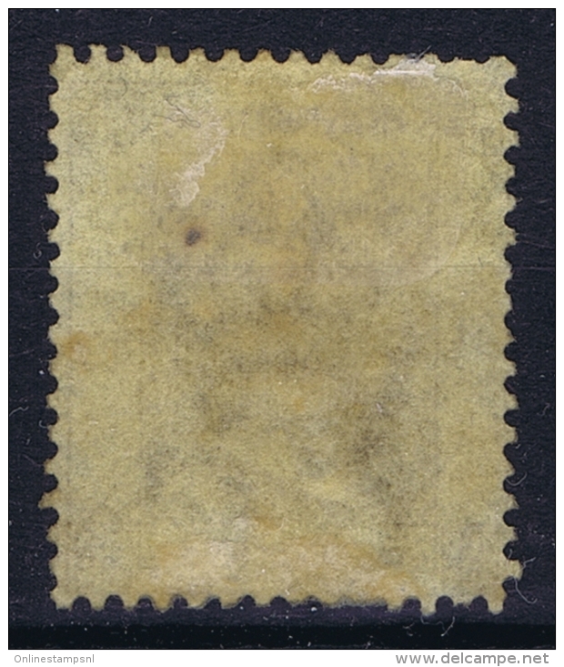 Hong Kong : Sg 8 B   Mi Nr 8   MH/* Falz/ Charniere  1863 Pale Yellowish Brown - Neufs