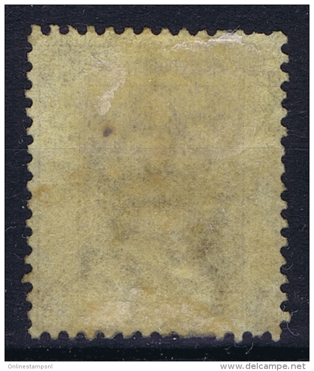 Hong Kong : Sg 8 B   Mi Nr 8   MH/* Falz/ Charniere  1863 Pale Yellowish Brown - Ongebruikt