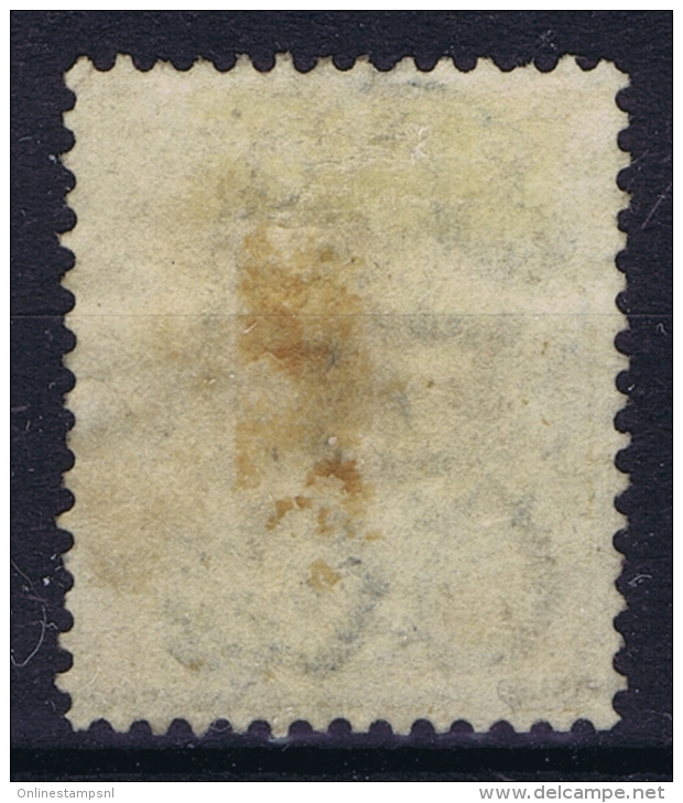 Hong Kong : Sg 18   Mi Nr 16   Gestempelt/used/obl.  1866 Olive Bistre Clear Postmark B62 - Usati