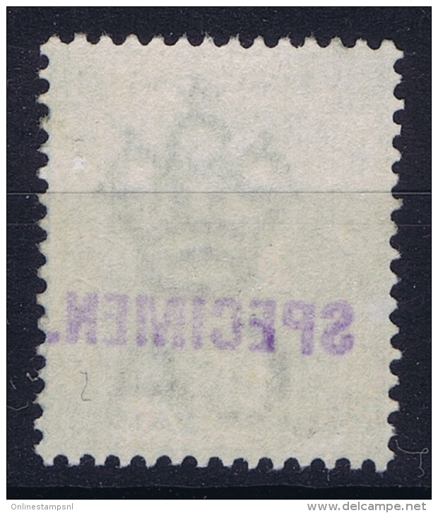 Hong Kong : Sg 60s  Mi Nr 59 1900 WM CA Local Handstamped "SPECIMEN" Samuel HK4  With Gum - Ongebruikt