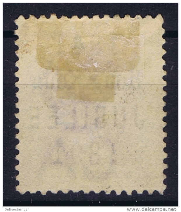 Hong Kong : Sg 51 C Broken 1 Variety  Mi Nr 51 Var. Fine Not Used (*) SG 1891 Jubilee - Unused Stamps
