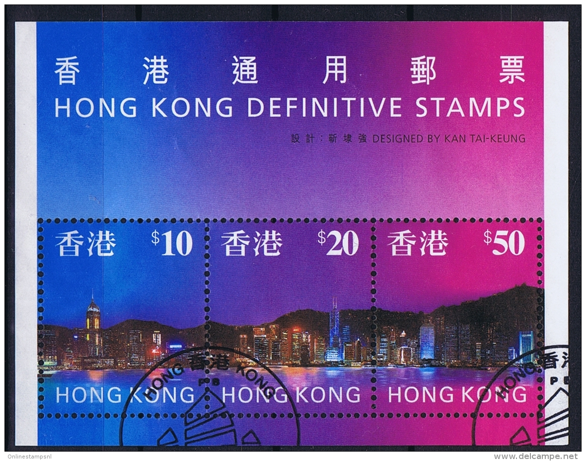 Hong Kong  Mi  Block Nr 47    Used Obl - Blocks & Sheetlets