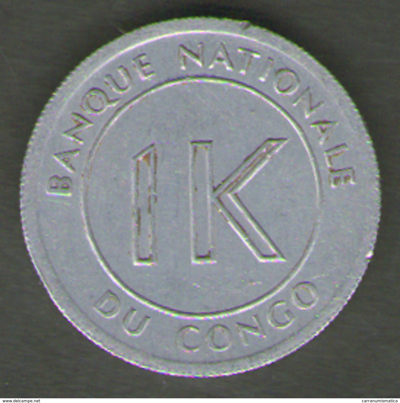 CONGO 1 LIKUTA 1967 - Congo (Republic 1960)