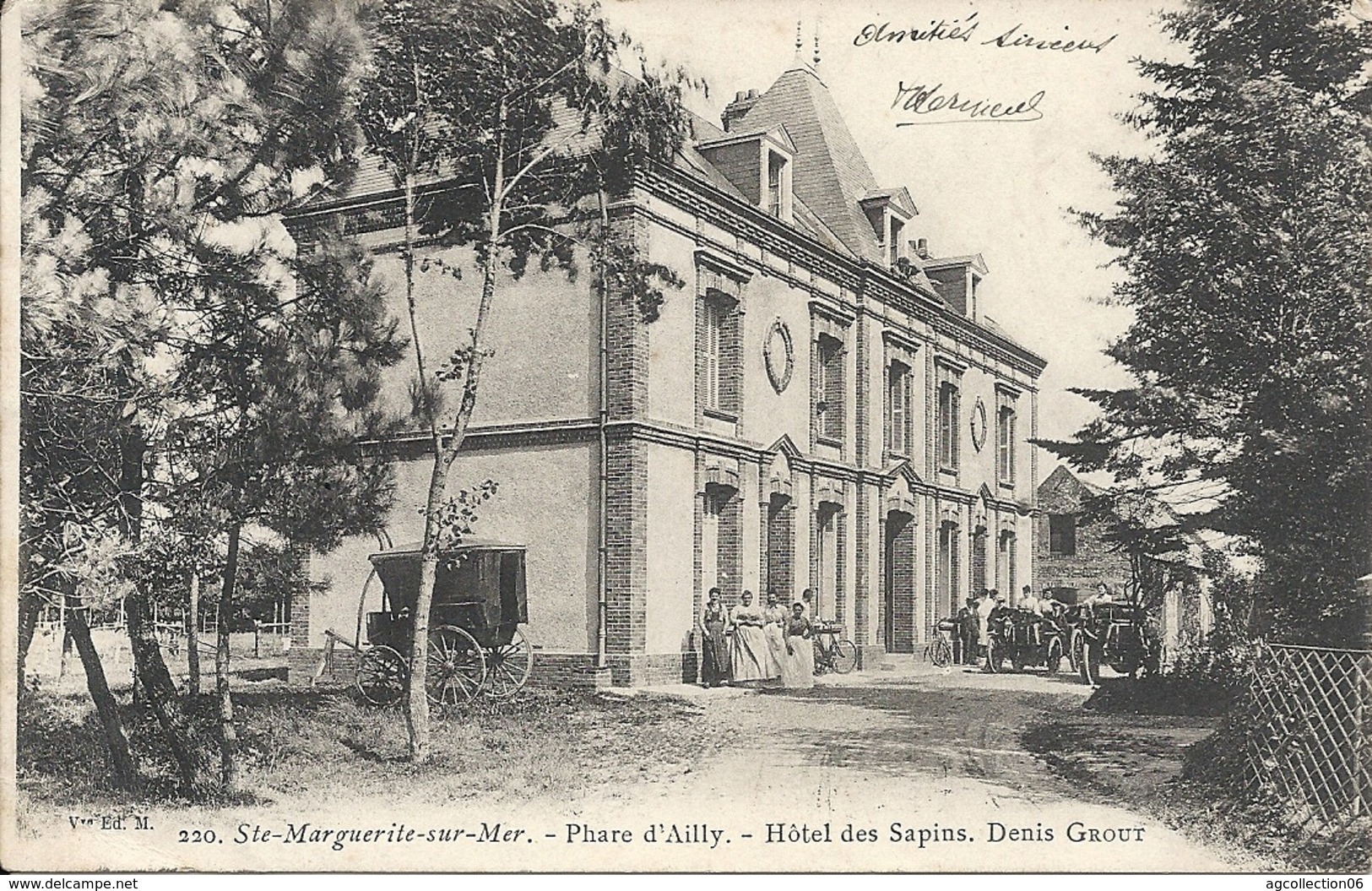 SAINTE MARGUERITE SUR MER. PHARE D'AILLY. HOTEL DES SAPINS - Other & Unclassified