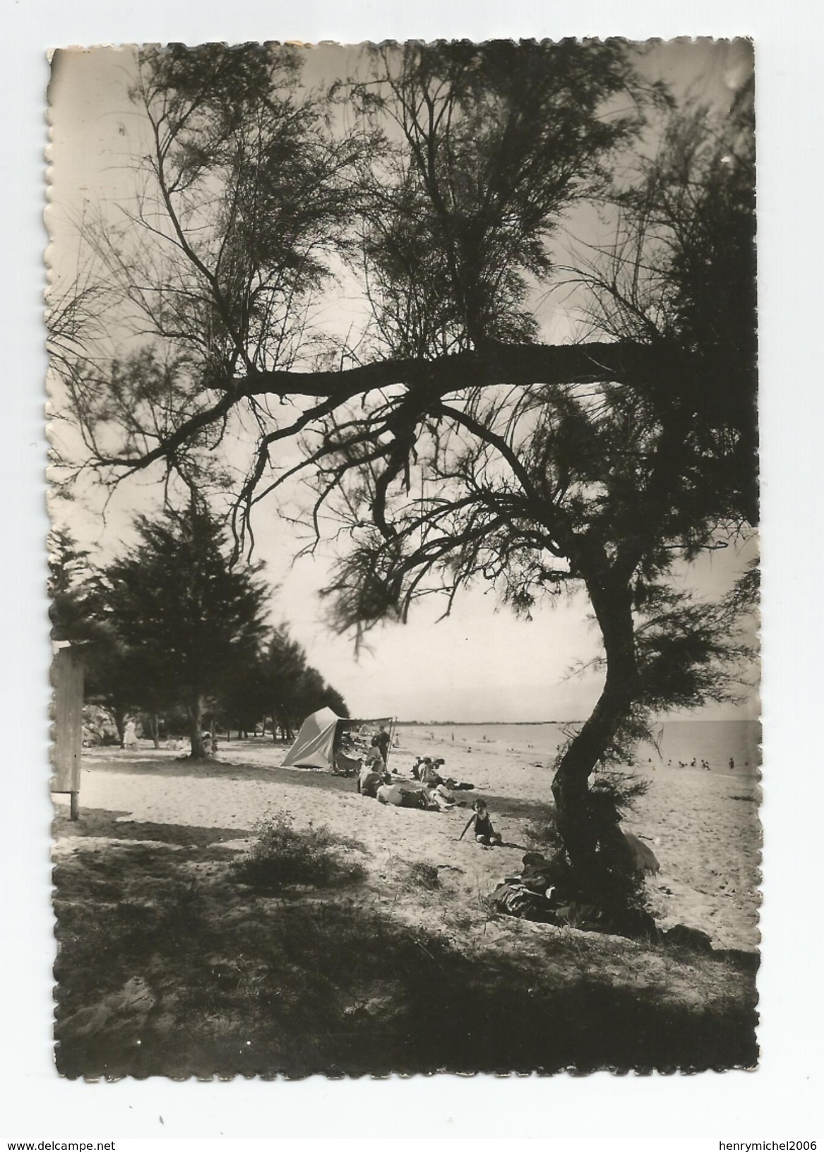 17 - Charente Maritime L'ile D'oléron Plage Ombragée Du Chateau Ed Bergevin 1937 - Ile D'Oléron