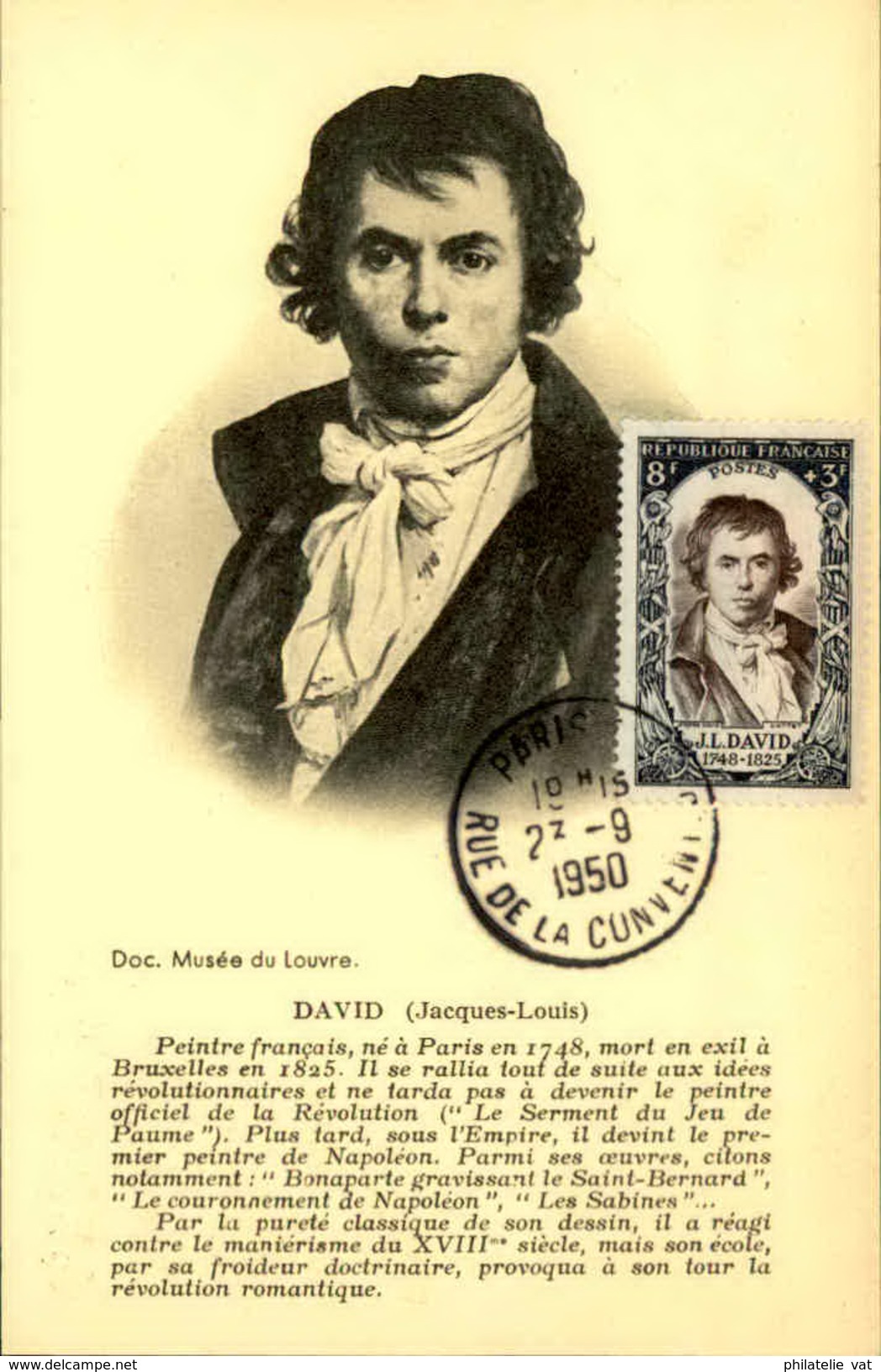 FRANCE - Cartes maximum "Les Grands Hommes de la Révolution Française (série 6 cartes) - P20951 à P20956