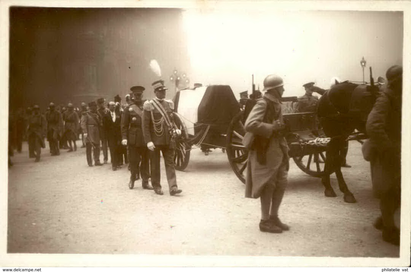 FRANCE - Carte Photo Des Funérailles Du Maréchal FOCH - 26 Mars 1929 - P20959 - Personnages