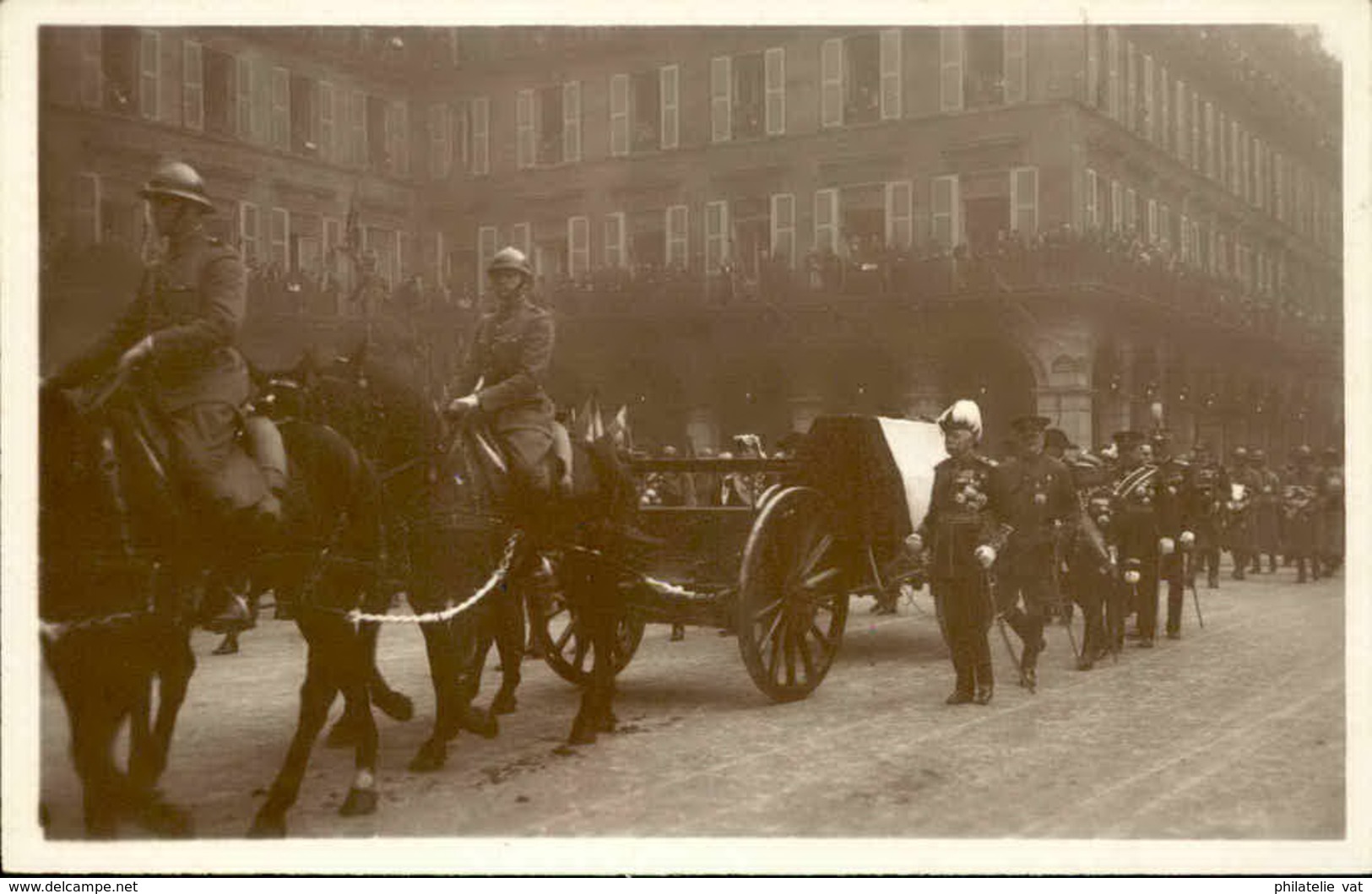 FRANCE - Carte Photo Des Funérailles Du Maréchal FOCH - 26 Mars 1929 - P20960 - Personnages