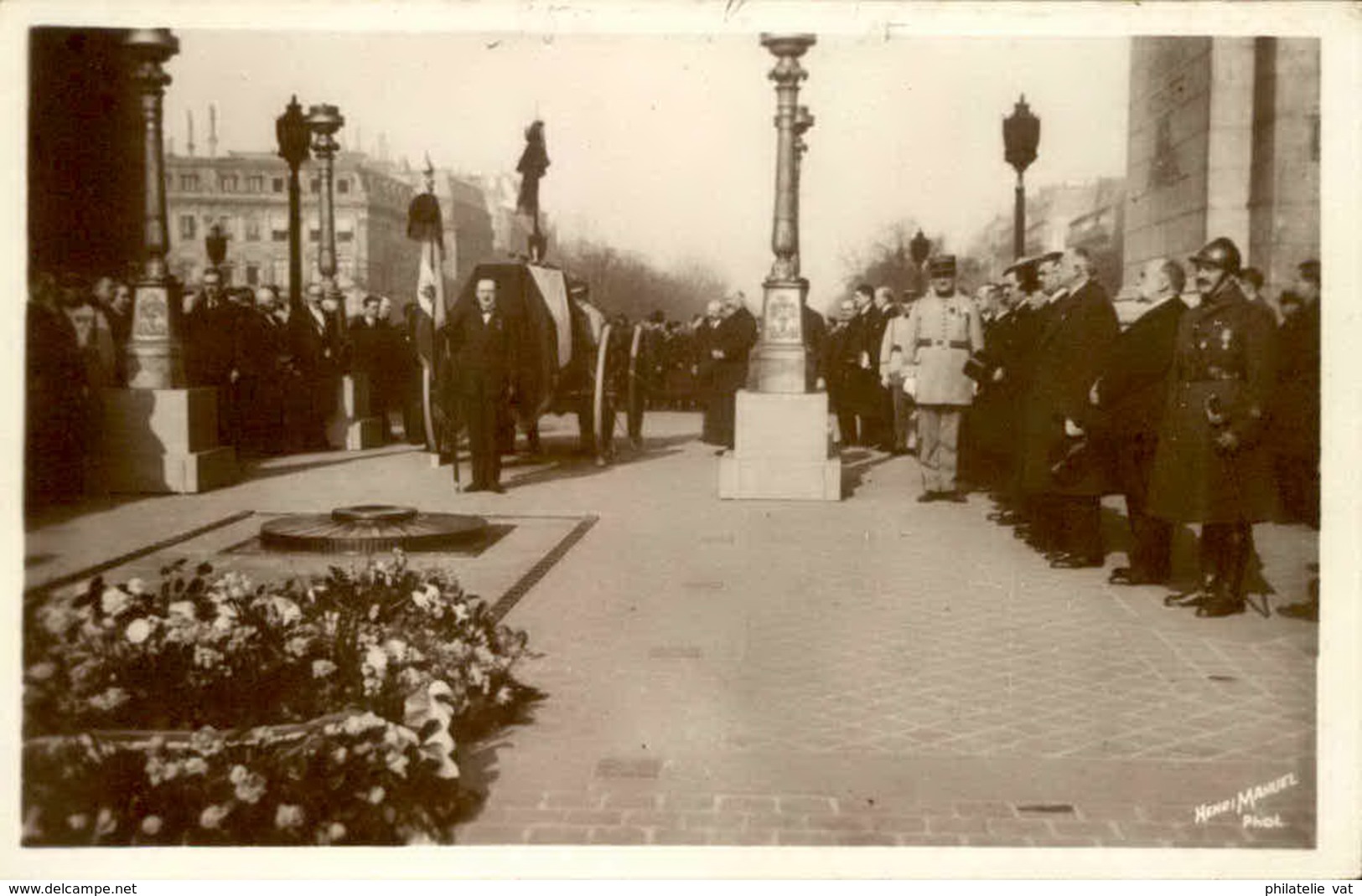 FRANCE - Carte Photo Des Funérailles Du Maréchal FOCH - 26 Mars 1929 - P20967 - Personnages