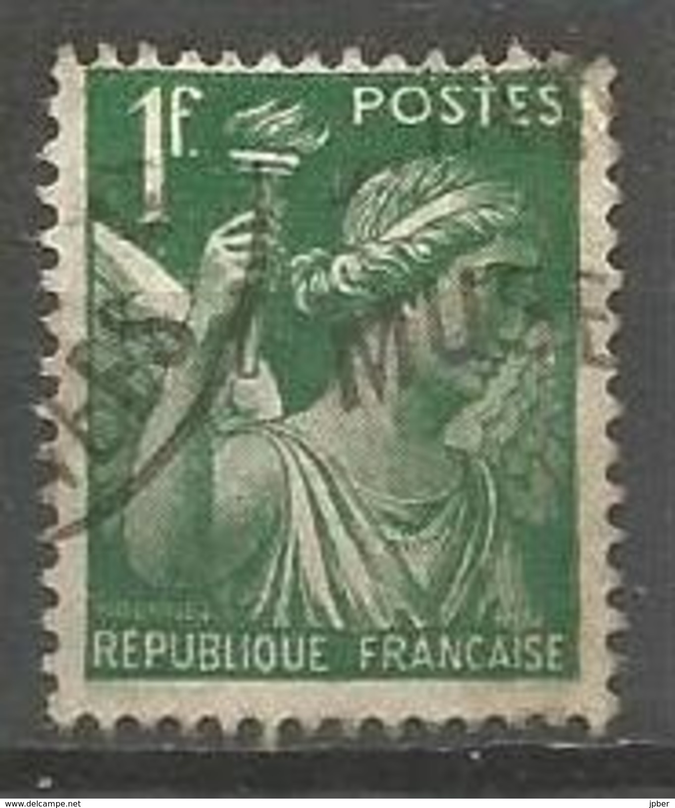 France - F1/336 - Type Iris - N° 432 Obl. - 1939-44 Iris