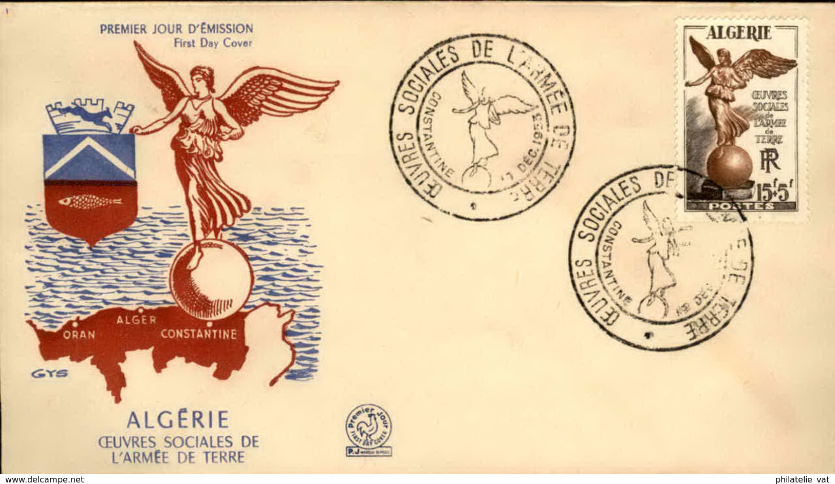 ALGERIE - Période Française - Détaillons Collection De FDC Des Années 50 - 60 - P21007 - FDC