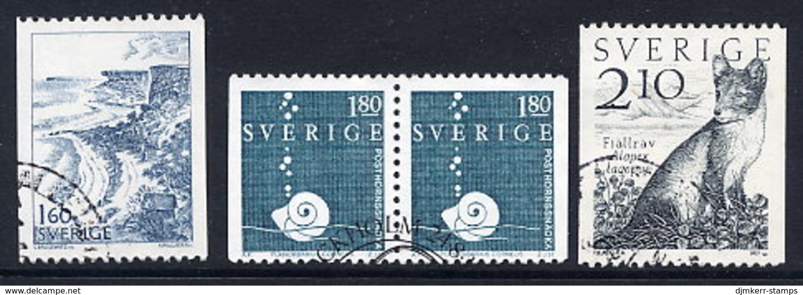 SWEDEN 1983 Nature Used.  Michel 1246-48 - Used Stamps