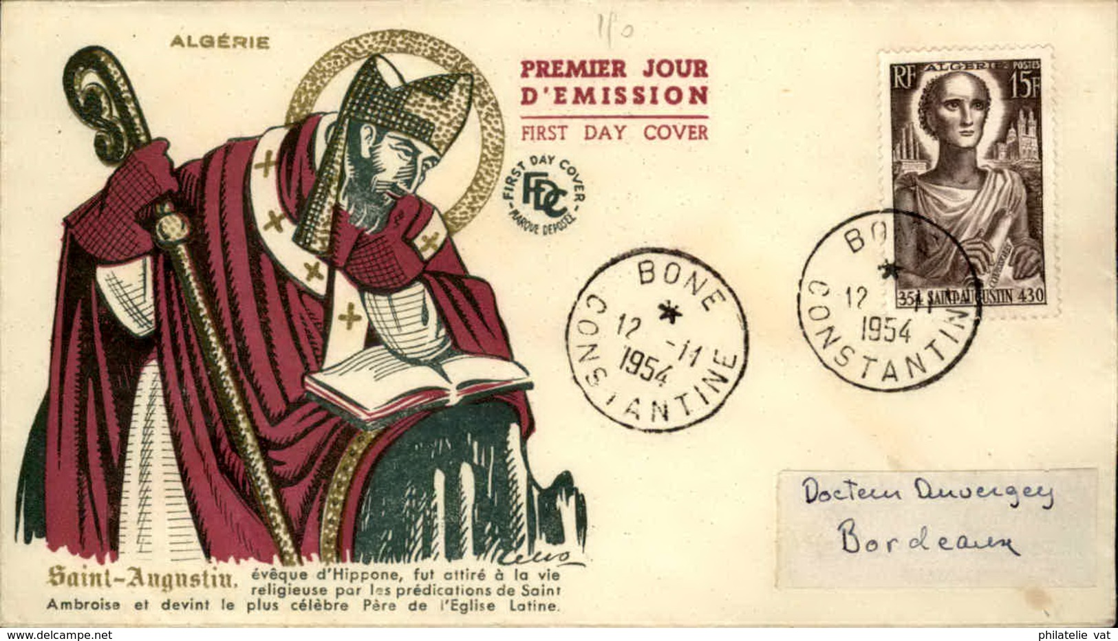 ALGERIE - Période Française - Détaillons Collection De FDC Des Années 50 - 60 - P21013 - FDC