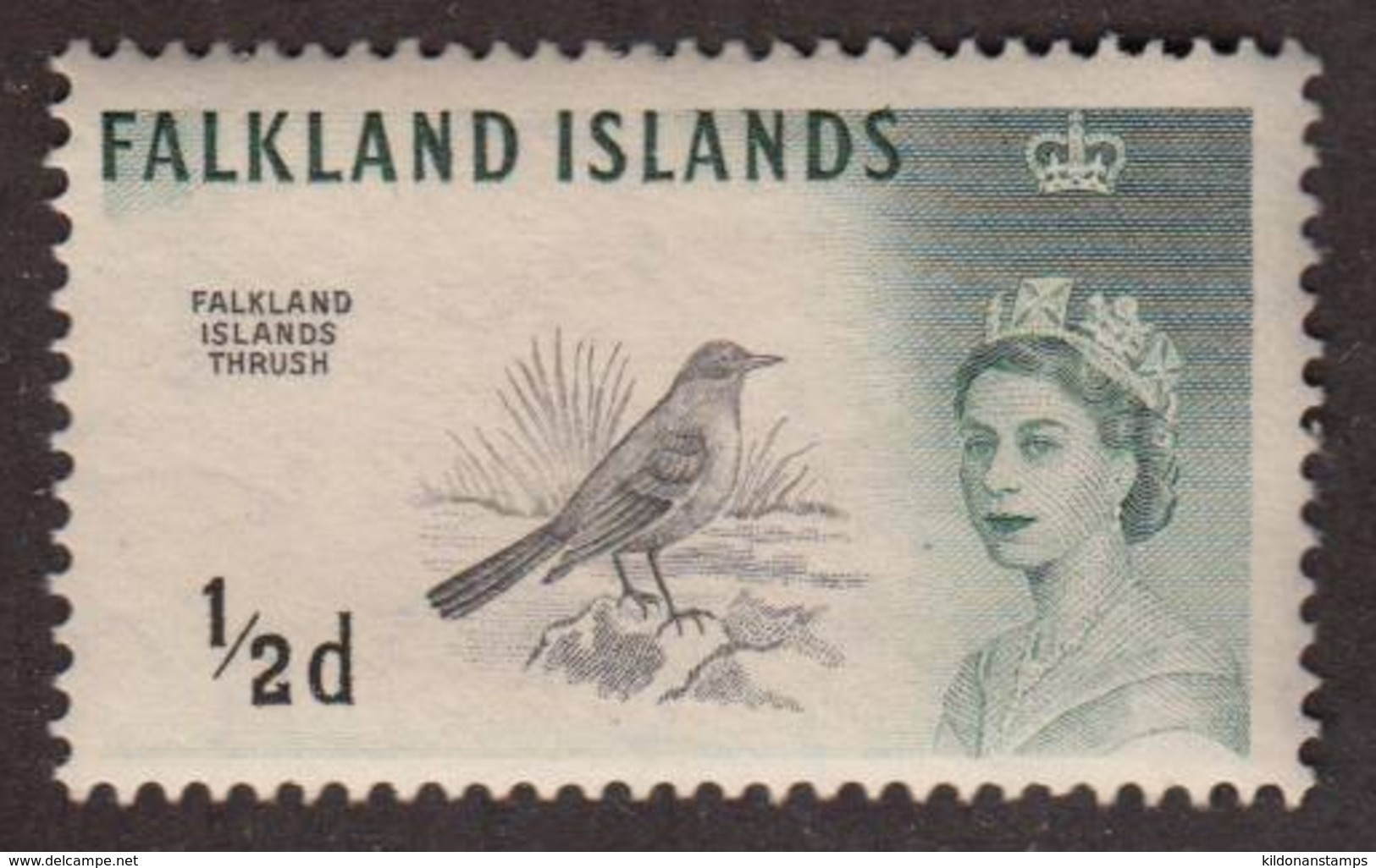 Falkland Islands 1960 Mint No Hinge, Sc# 128, SG 193 - Falklandinseln