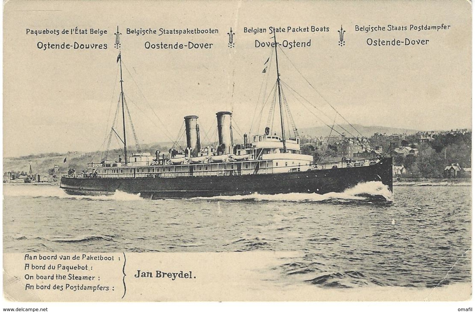 Postwaardestuk Nr 11 10C Rood 1910 Jan Breydel - Liner Cards