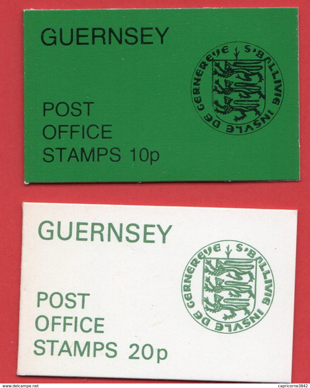 Guernesey - 2 Carnets - 1979: Pièces De Monnaies Et 1976: Uniformes Militaires - Guernesey