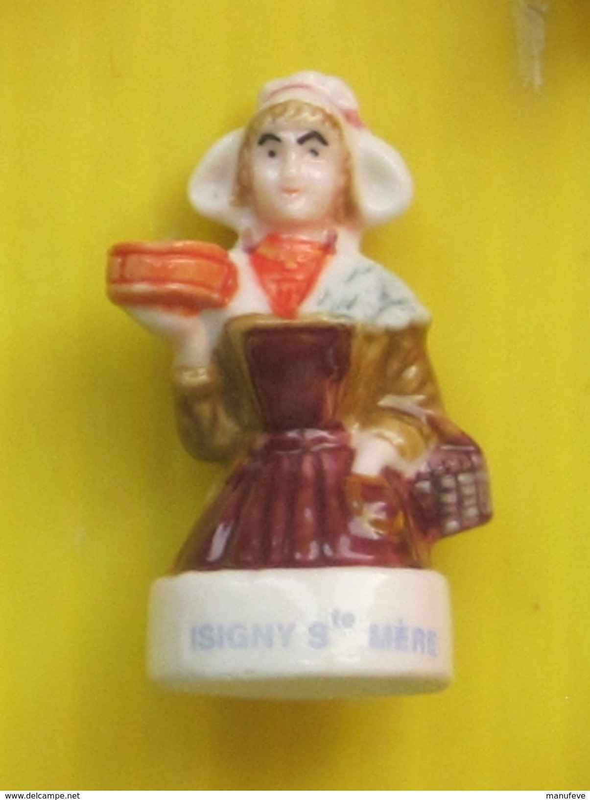 Fève Perso  - Isigny Sainte Mere - La Fermière - Panier  Beurre  Fromage - Personaggi